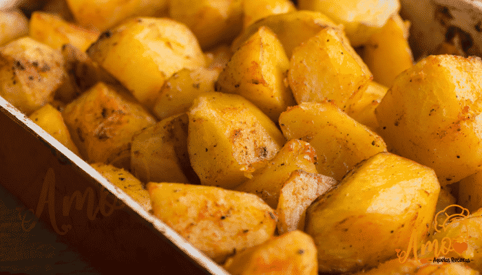 Melhor receita de batata assada no forno vem aprender