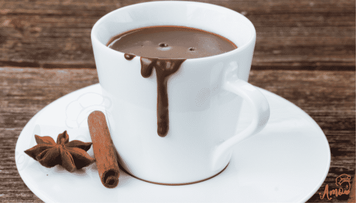 Receita chocolate quente cremoso uma delícia