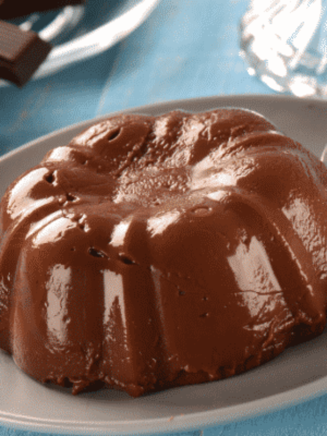 Pudim de Chocolate Rápido e Prático